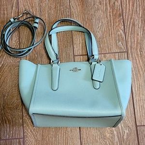 Coach Purse, light teal color